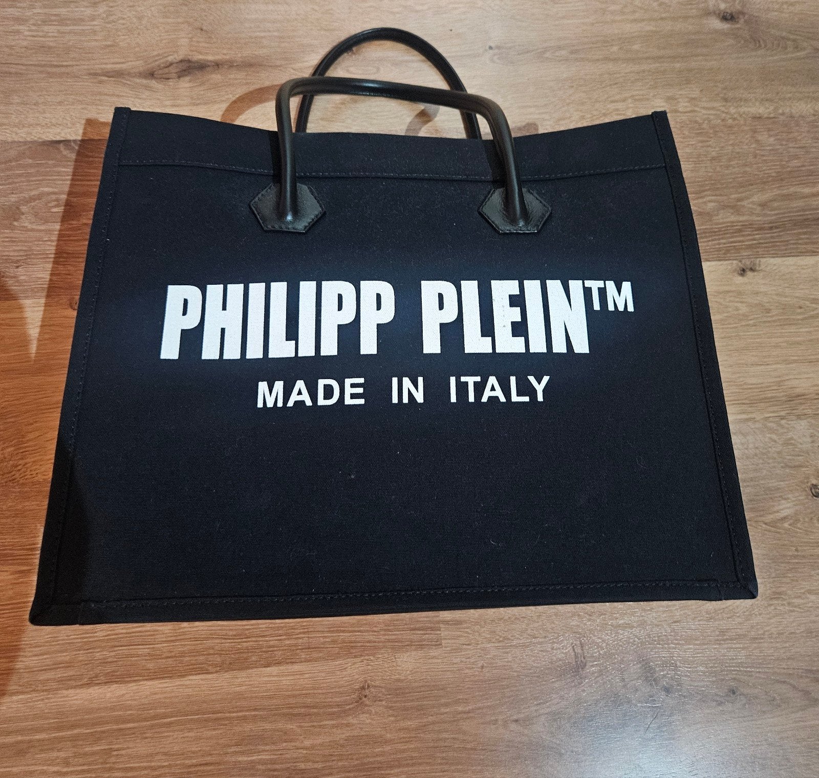 Philipp Plein Zwarte Tote Bag - Zo Goed Als Nieuw, Verzenden, Zo goed als nieuw, Zwart, Shopper