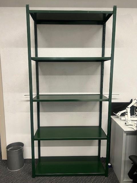 Stellingkast nieuw groen (1x), Ophalen of Verzenden, Zo goed als nieuw