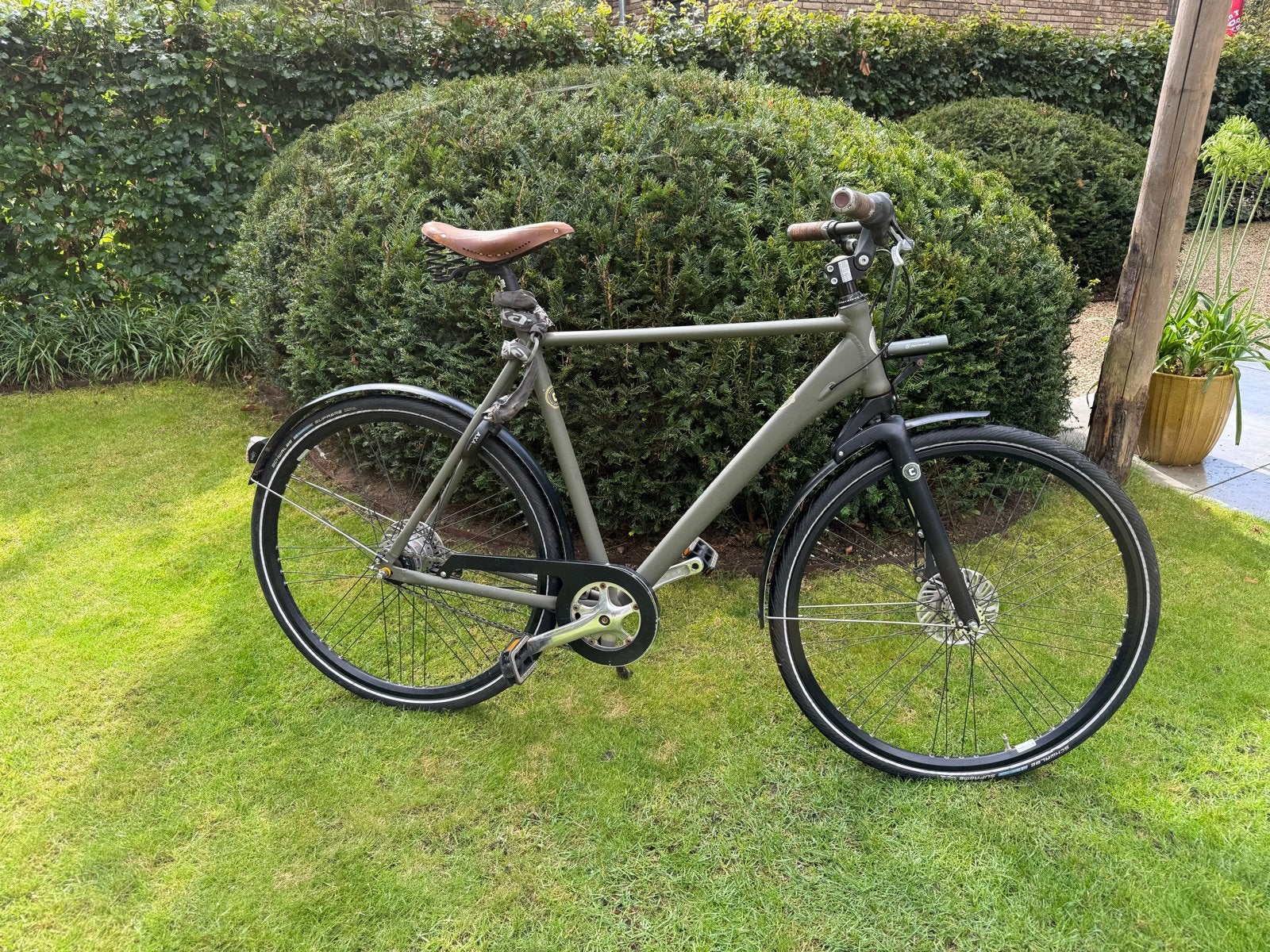 Cortina Limited Edition fiets met Brooks zadel en handvatten, Overige merken, Gebruikt, Versnellingen, Ophalen of Verzenden