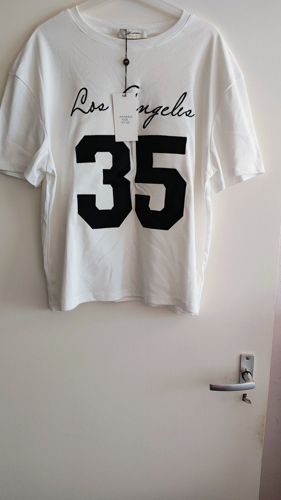 mooi shirt, Kleding | Dames, Tops, Ophalen of Verzenden, Zo goed als nieuw, Maat 46/48 (XL) of groter, Korte mouw