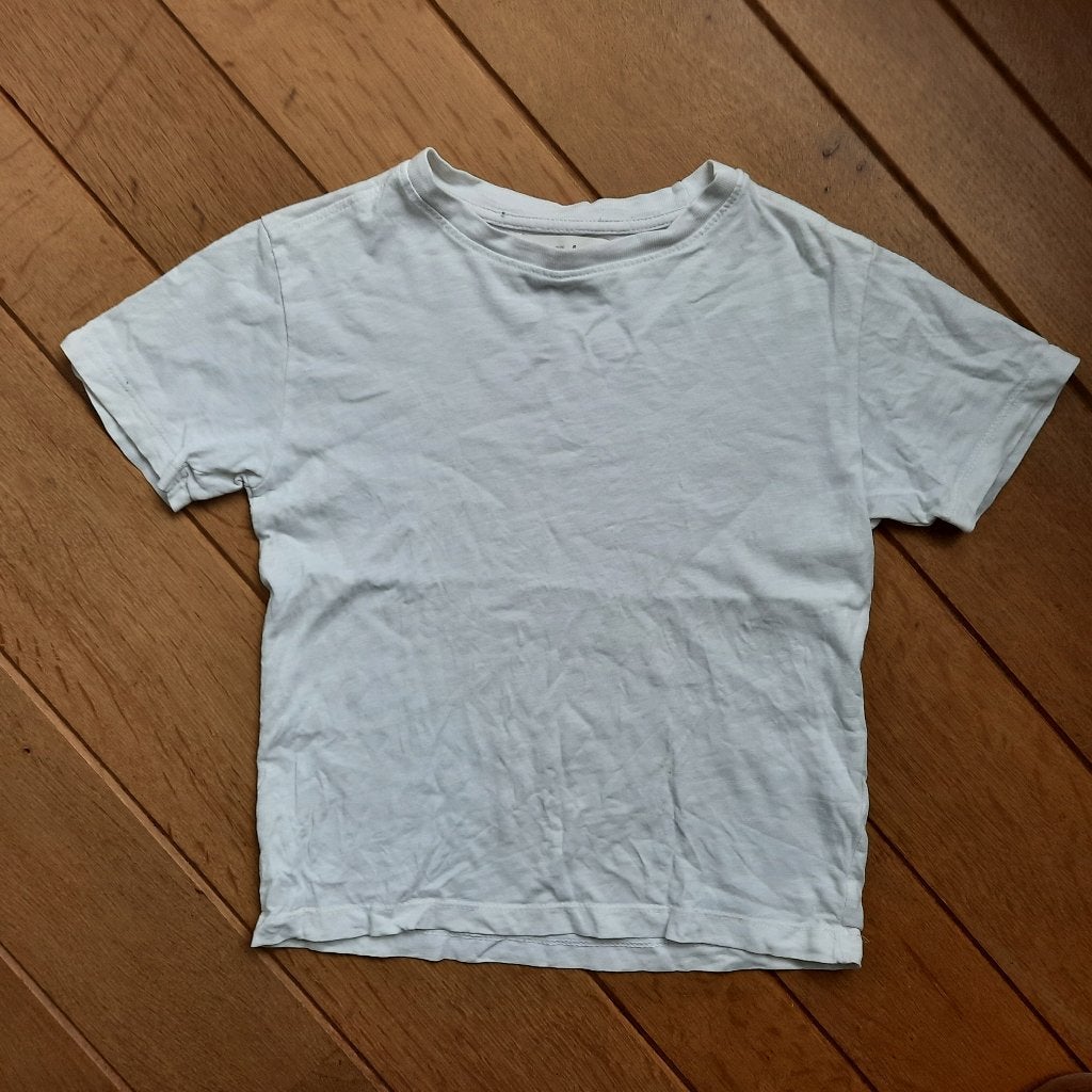 ZARA t- shirt wit korte mouw maat 116, Gebruikt, Ophalen of Verzenden, Zara, Shirt of Longsleeve
