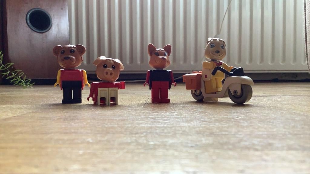 vintage lego fabuland figuren, Ophalen of Verzenden, Zo goed als nieuw