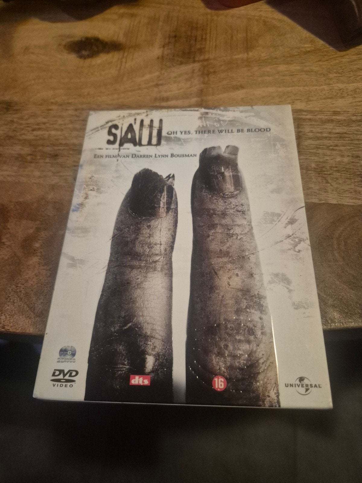 Saw II DVD - Horrorfilm met bonusmateriaal, Cd's en Dvd's, Dvd's | Horror, Vanaf 16 jaar, Nederlands, Inclusief doosje, Ophalen of Verzenden