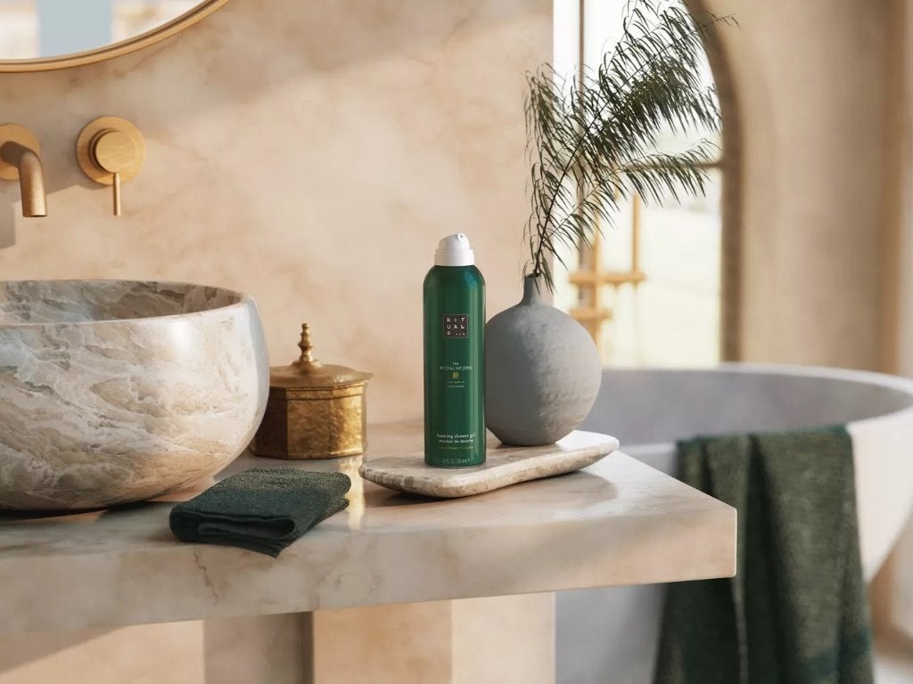 nieuwe rituals jing sleep serene foaming shower gel 200ml, Verzenden, Nieuw, Bad & Douche