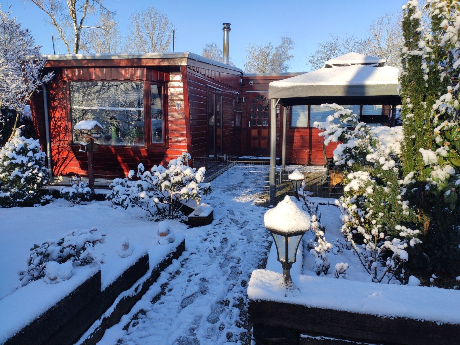 Chalet te koop in Reutum op de camping "de Weuste", 2 slaapkamers, Recreatiepark, Zwembad, Chalet, Bungalow of Caravan