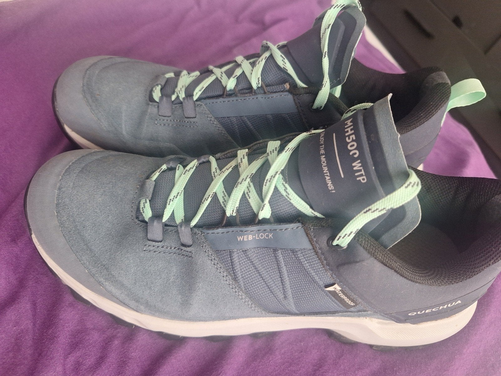 Quechua MH500 WTP Waterdichte Wandelschoenen Dames, Ophalen of Verzenden, Zo goed als nieuw, Schoenen