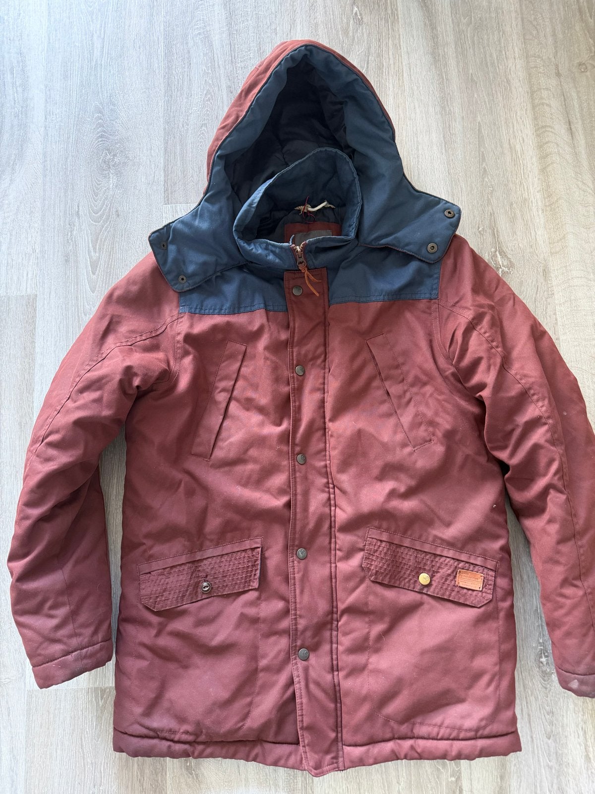 Gsus sindustries winterjas Maat S, Ophalen of Verzenden, Gedragen, Maat 46 (S) of kleiner, Rood