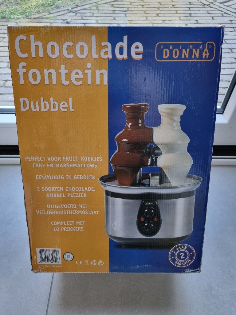 Prima Donna dubbele chocoladefontein, Overige typen, Ophalen of Verzenden, Nieuw, Overige merken
