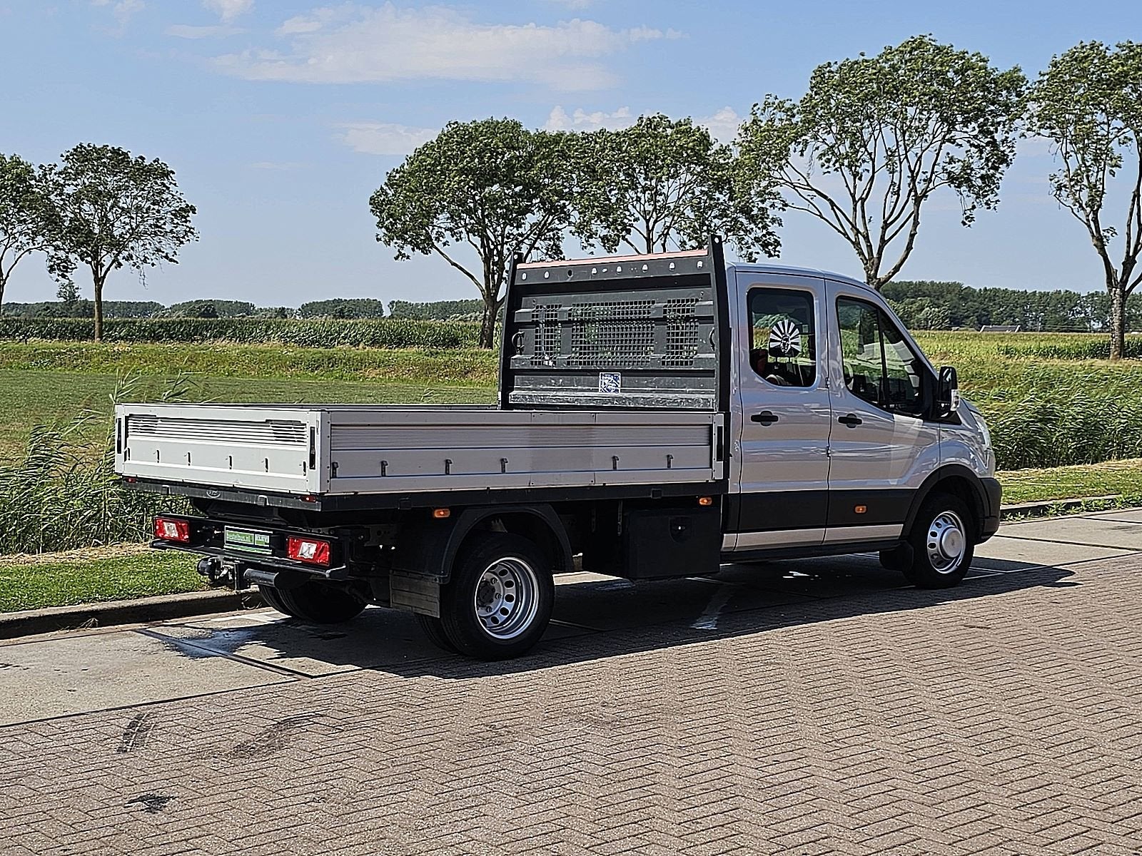 FORD TRANSIT 2.0 dubbele cabine 170pk, Gebruikt, Euro 6, 7 stoelen, 2561 kg