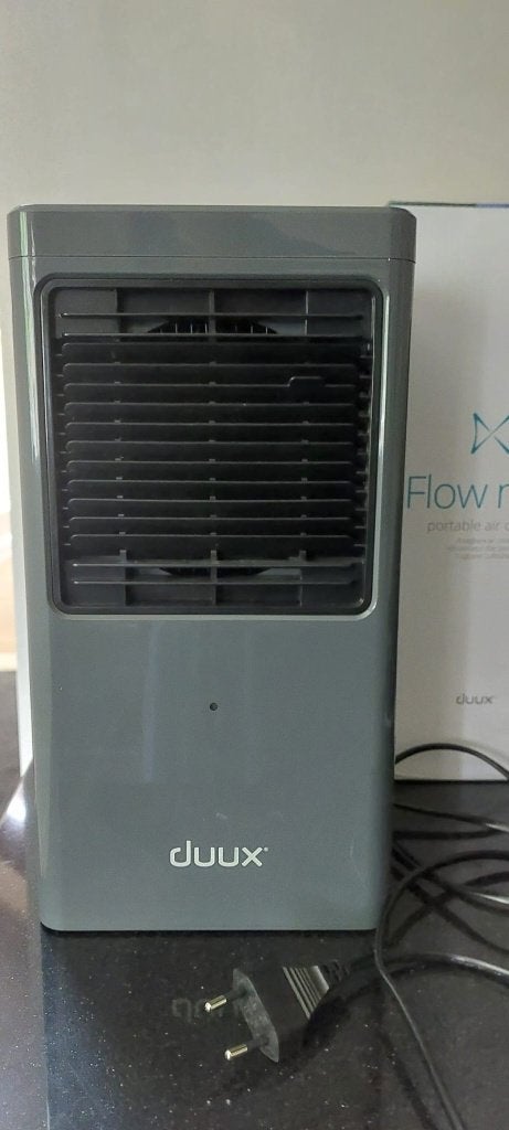 ventilator met water reservoir, Witgoed en Apparatuur, Ventilatoren, Ophalen, Zo goed als nieuw, Vloerventilator