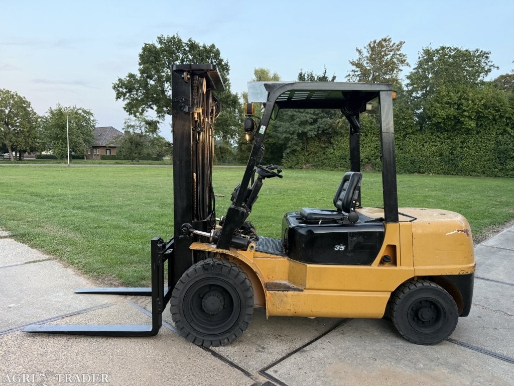 3.5 tonner diesel heftruck 3-delig freelift 4 ventielen 3500, Zakelijke goederen, Diesel, Hangcha, Heftruck, Ophalen of Verzenden