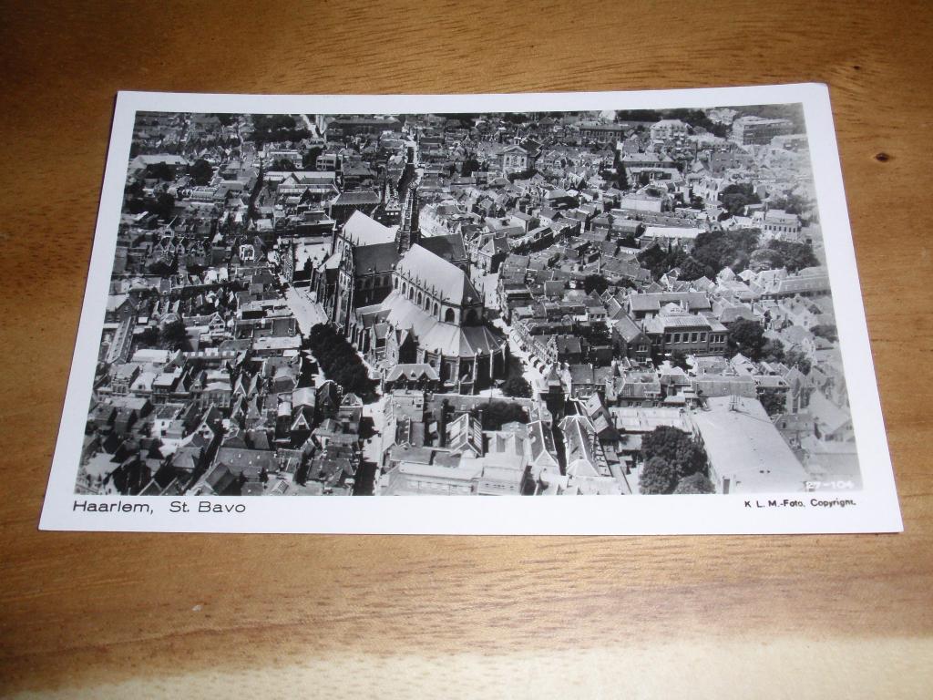 Haarlem St Bavo Uitg KLM, Verzenden, 1960 tot 1980, Ongelopen, Zuid-Holland