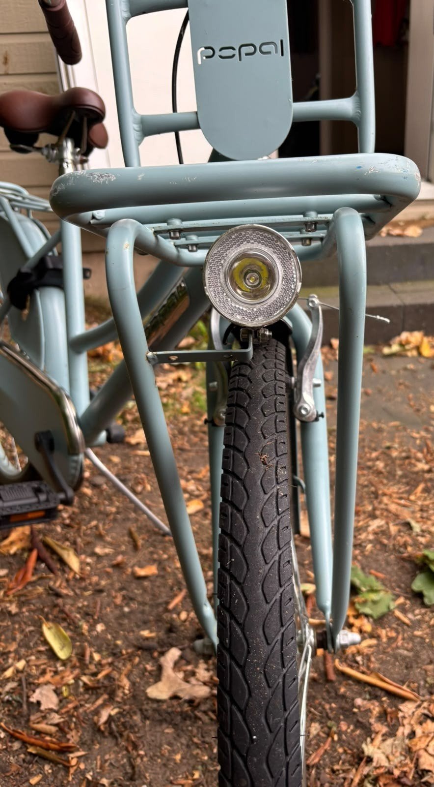 Foto 4 van Popal Daily Dutch Basic fiets - Lichtblauw