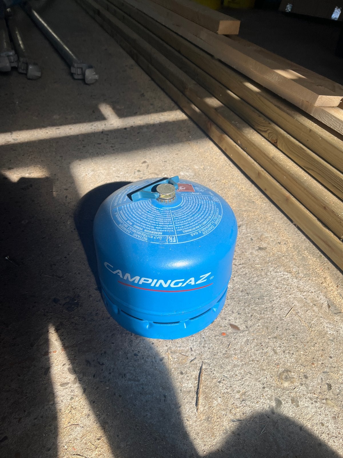 Campingaz gasfles - Ideaal voor kamperen en buiten koken, Caravans en Kamperen, Kampeeraccessoires, Ophalen, Gebruikt
