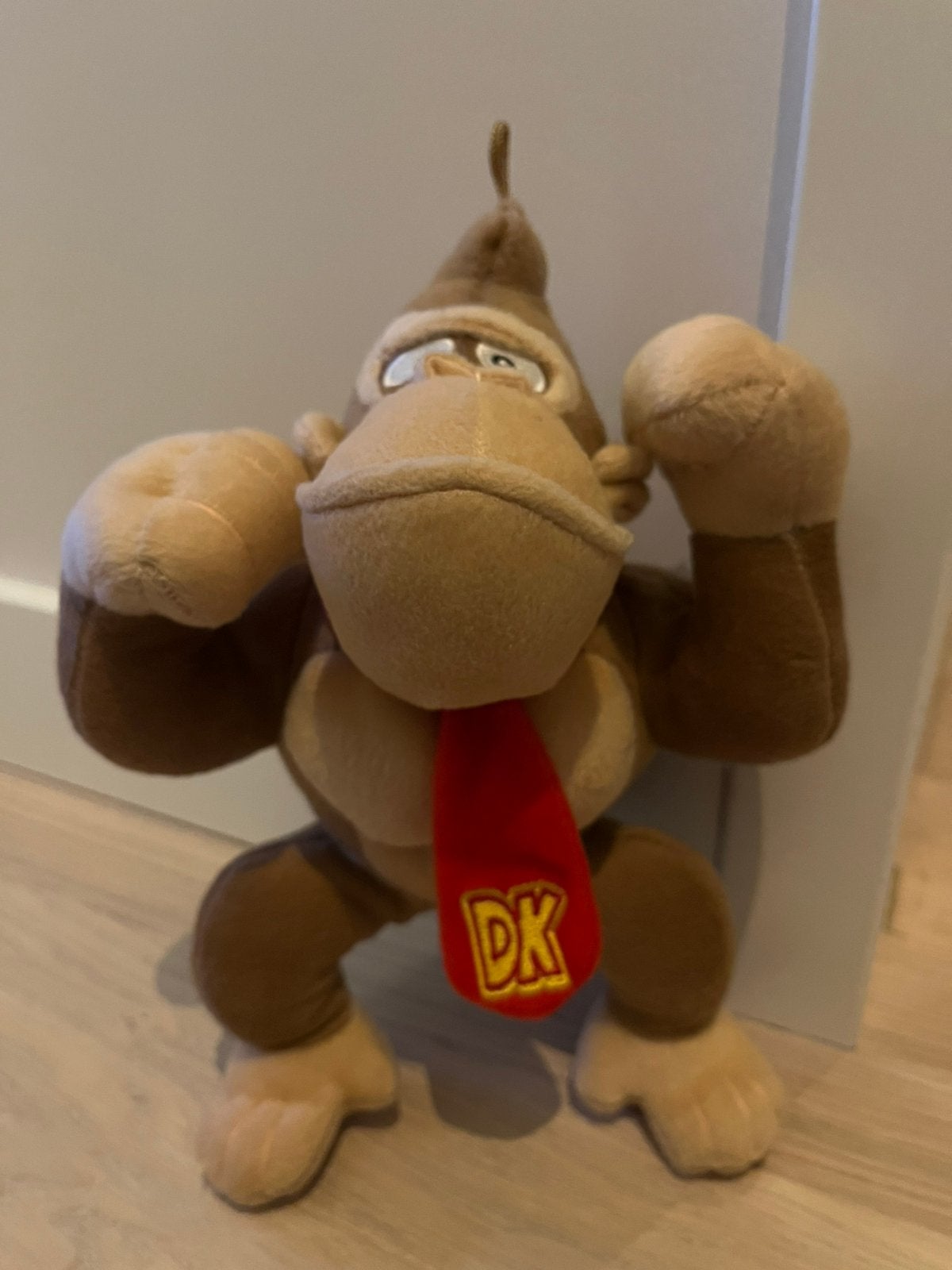 Donkey Kong knuffel, Kinderen en Baby's, Speelgoed | Knuffels en Pluche, Ophalen of Verzenden, Zo goed als nieuw, Overige typen