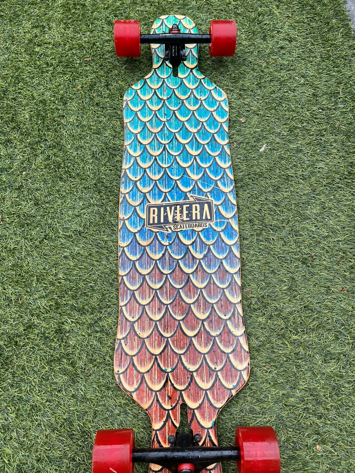 Riviera seasnake Longboard, Ophalen, Gebruikt, Skateboard, Longboard