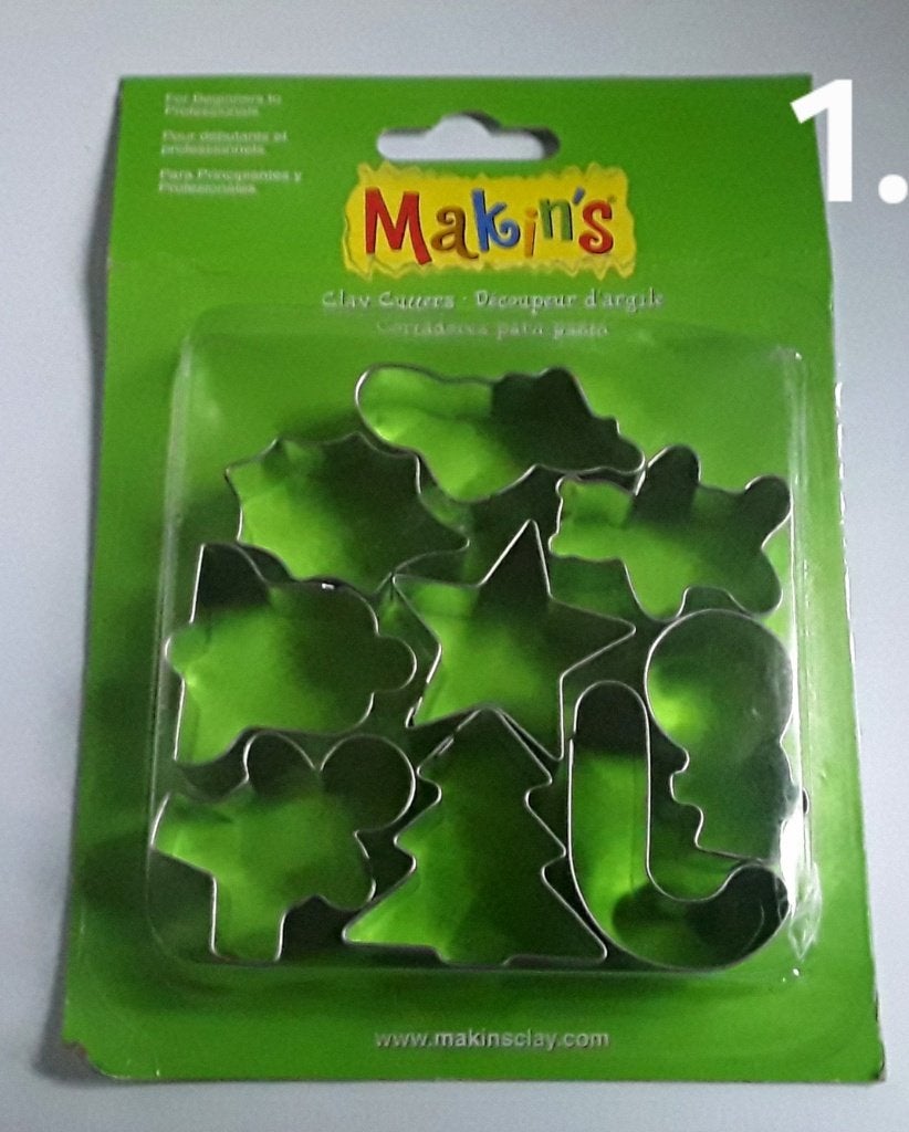 Uitsteekvormen - uitstekers (Makins Clay Cutters) - kerst, Ophalen of Verzenden, Nieuw