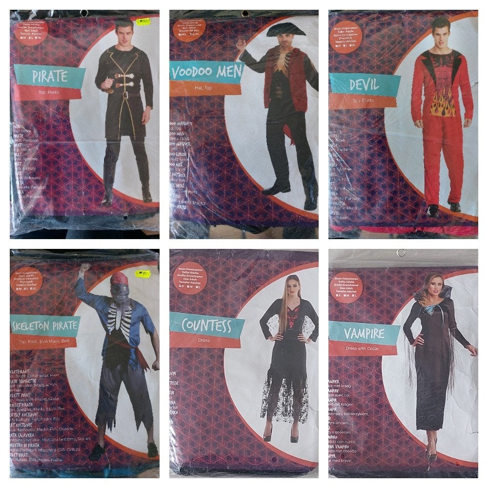 Nieuw: Partij verkleedkleding (€ 3,99/stuk. 10 voor € 35,-), Kleding | Dames, Carnavalskleding en Feestkleding, Maat 38/40 (M)