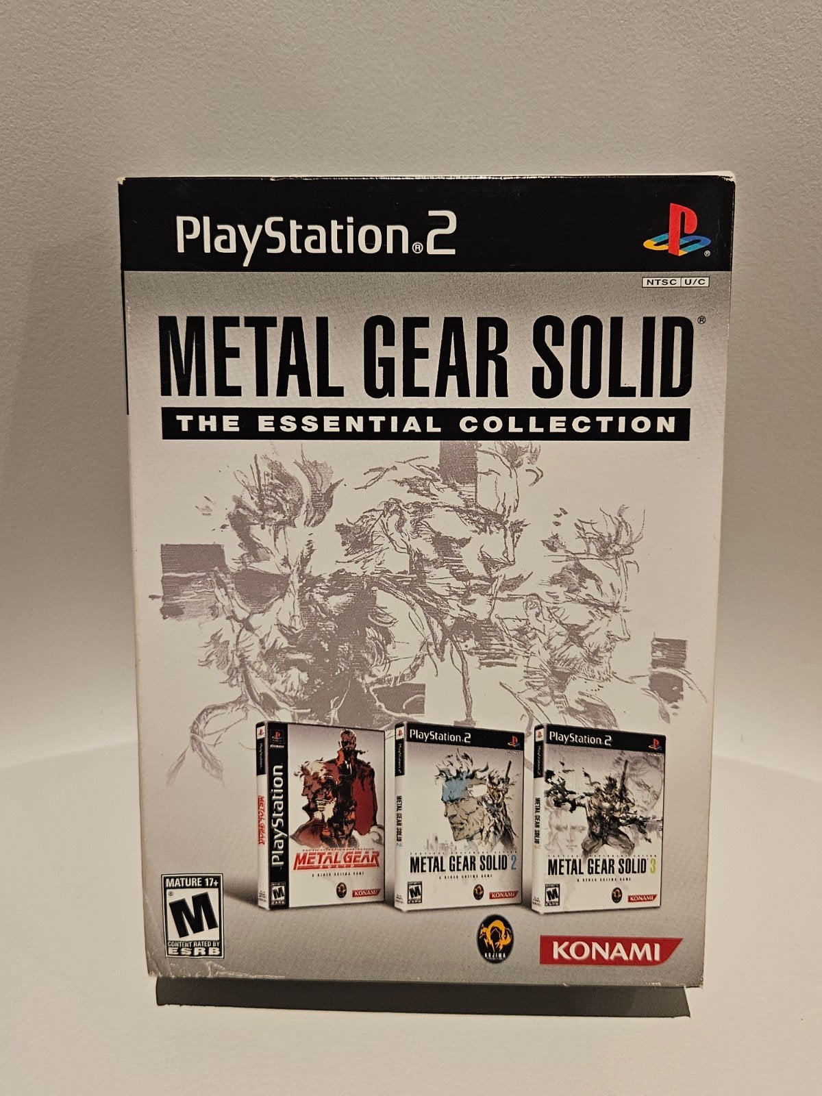 Metal Gear Solid The Essential Collection PS2, Spelcomputers en Games, Avontuur en Actie, Vanaf 18 jaar, 1 speler, Ophalen of Verzenden