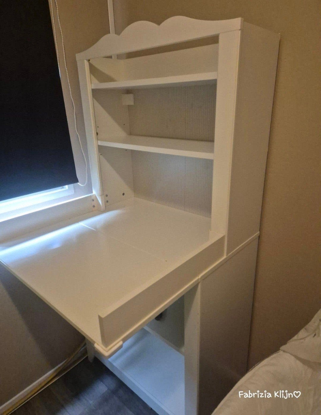 Witte commodekast met opzet, Kinderen en Baby's, Kinderkamer | Commodes en Kasten, Ophalen, Gebruikt, 50 tot 70 cm, 105 cm of meer