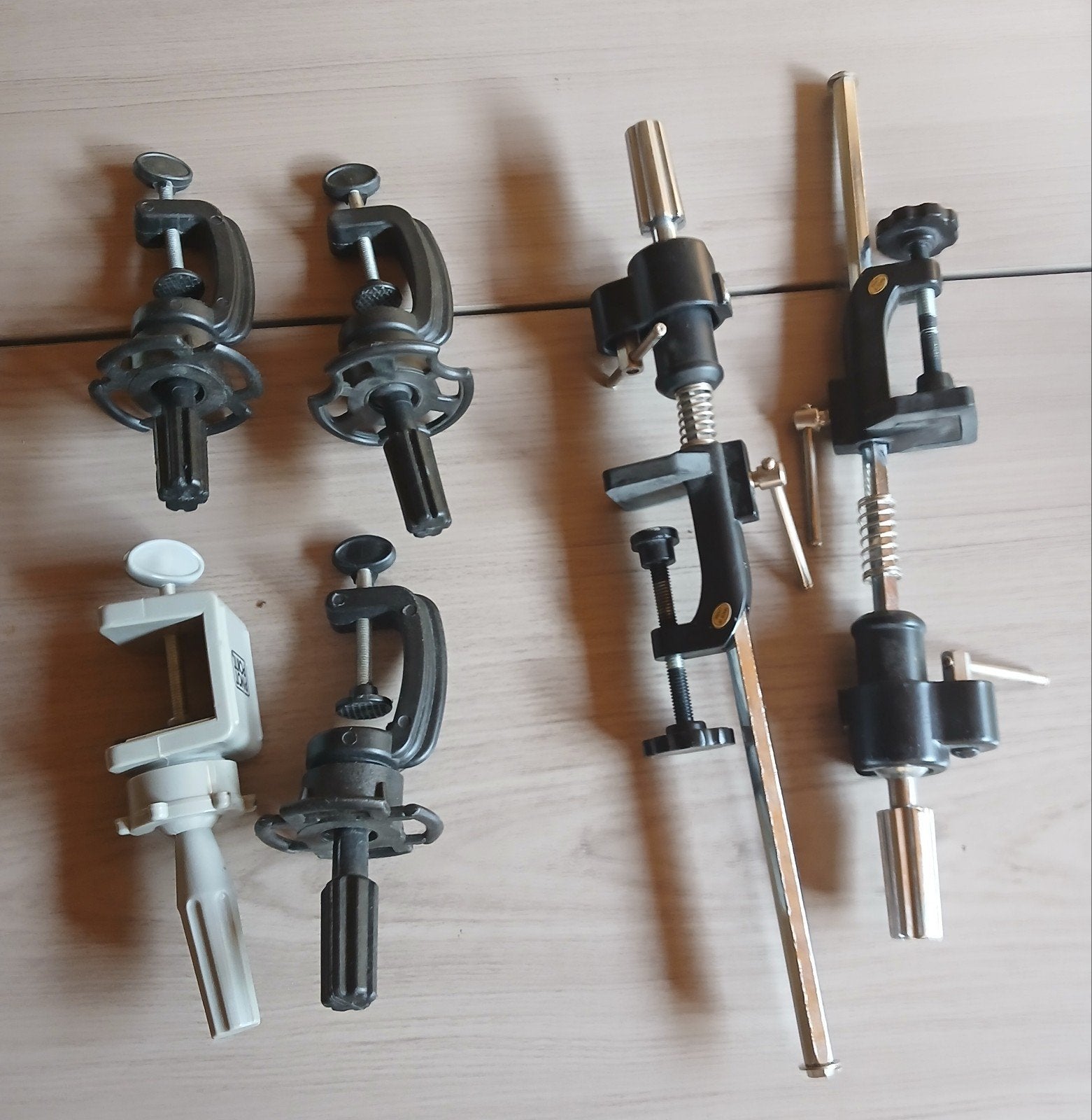 Set van 6 Kappersklemmen voor Oefenhoofd / Mannequin kop, Diversen, Ophalen of Verzenden, Zo goed als nieuw