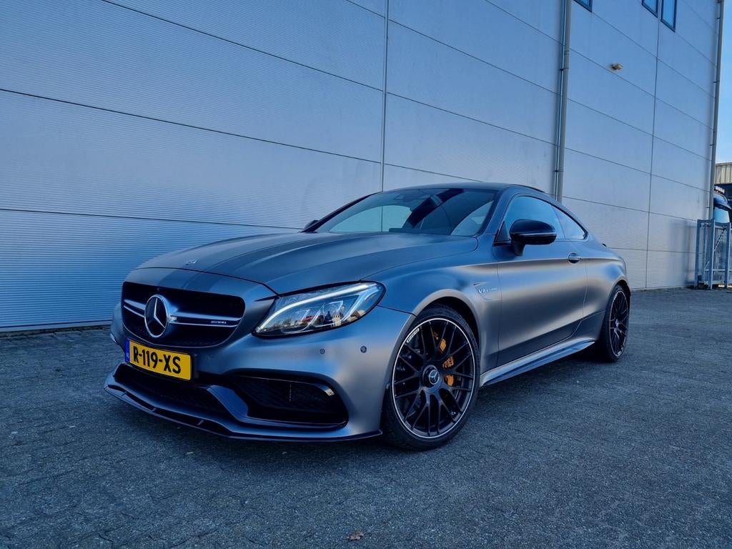 Mercedes-benz C63s AMG 2018 Edition 1 Full options, Auto's, Mercedes-Benz, Automaat, Achterwielaandrijving, 510 pk, Leder