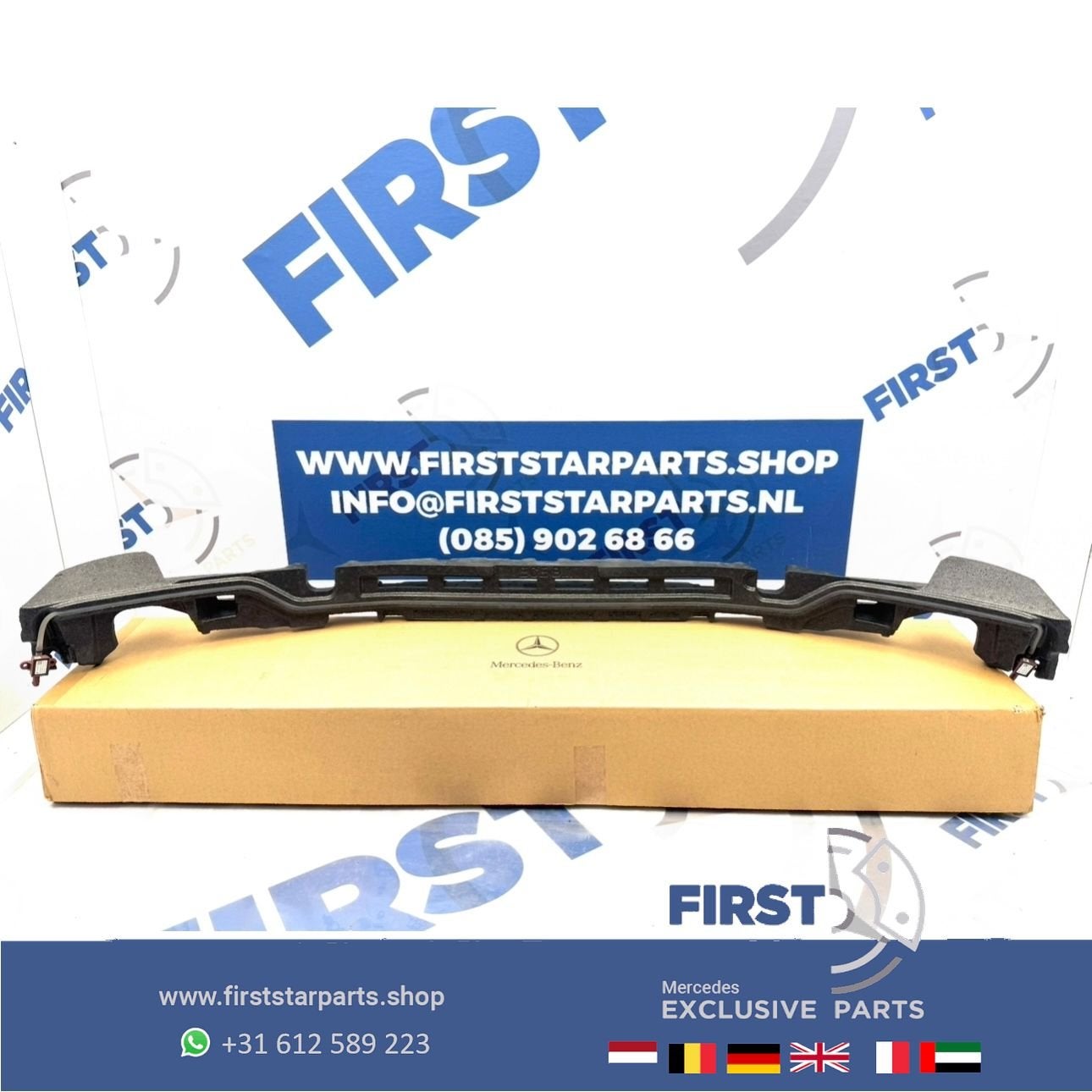 W253 GLC63 BUMPER SCHOKDEMPER VOORBUMPER A2538852002 BUMPER, Auto-onderdelen, Gebruikt, -, Ophalen of Verzenden, -