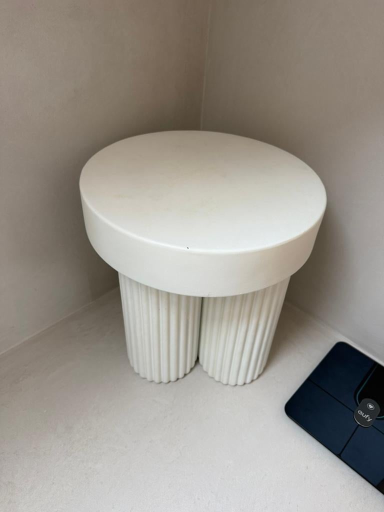 Norr11 bijzettafel chalk, Ophalen, Zo goed als nieuw, Hout