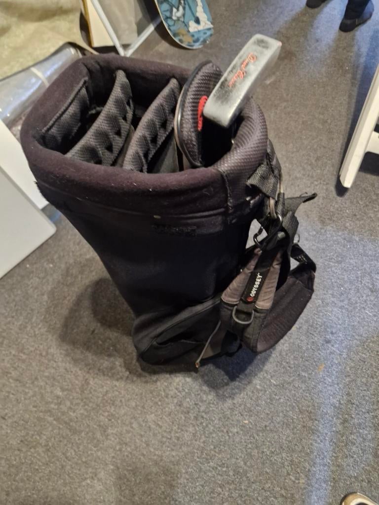 Odyssey golftas met putter, Sport en Fitness, Golf, Ophalen, Gebruikt, Tas, Overige merken