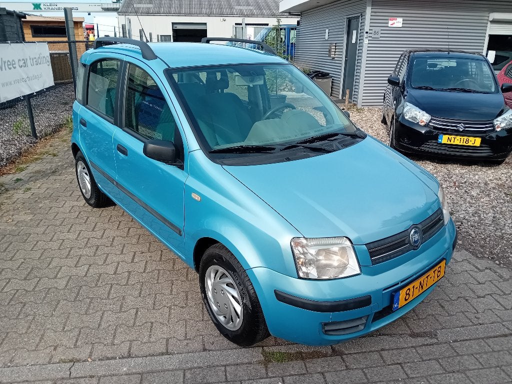 Fiat Panda 1.2 BJ2004 AIRCO, NIEUWE APK! 171DKM, Voorwielaandrijving, Stof, Origineel Nederlands, Handgeschakeld