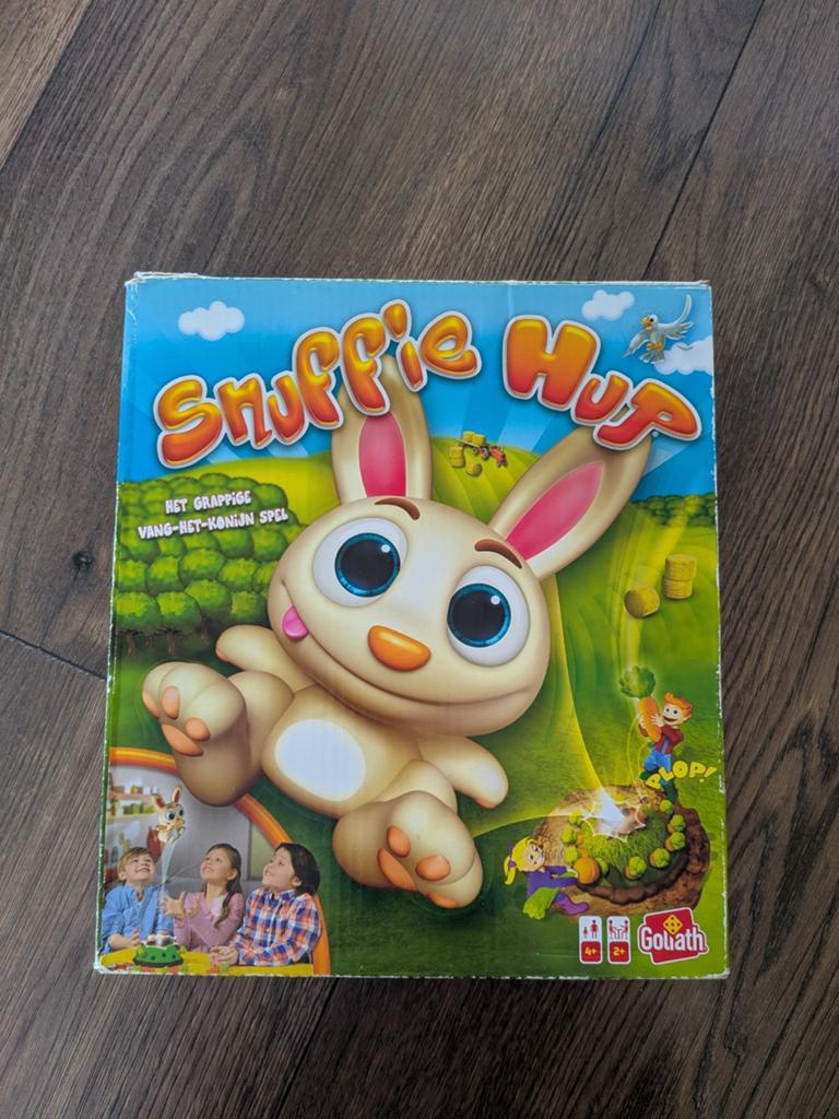 Snuffie Hup vang het konijn spel, Een of twee spelers, Ophalen of Verzenden, Zo goed als nieuw, Goliath