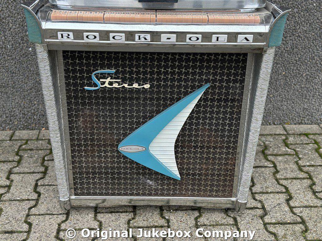 JUKEBOX: ROCKOLA TEMPO 2 120 select model 1478, Ophalen, 1950 tot 1960, USA, Rock Ola