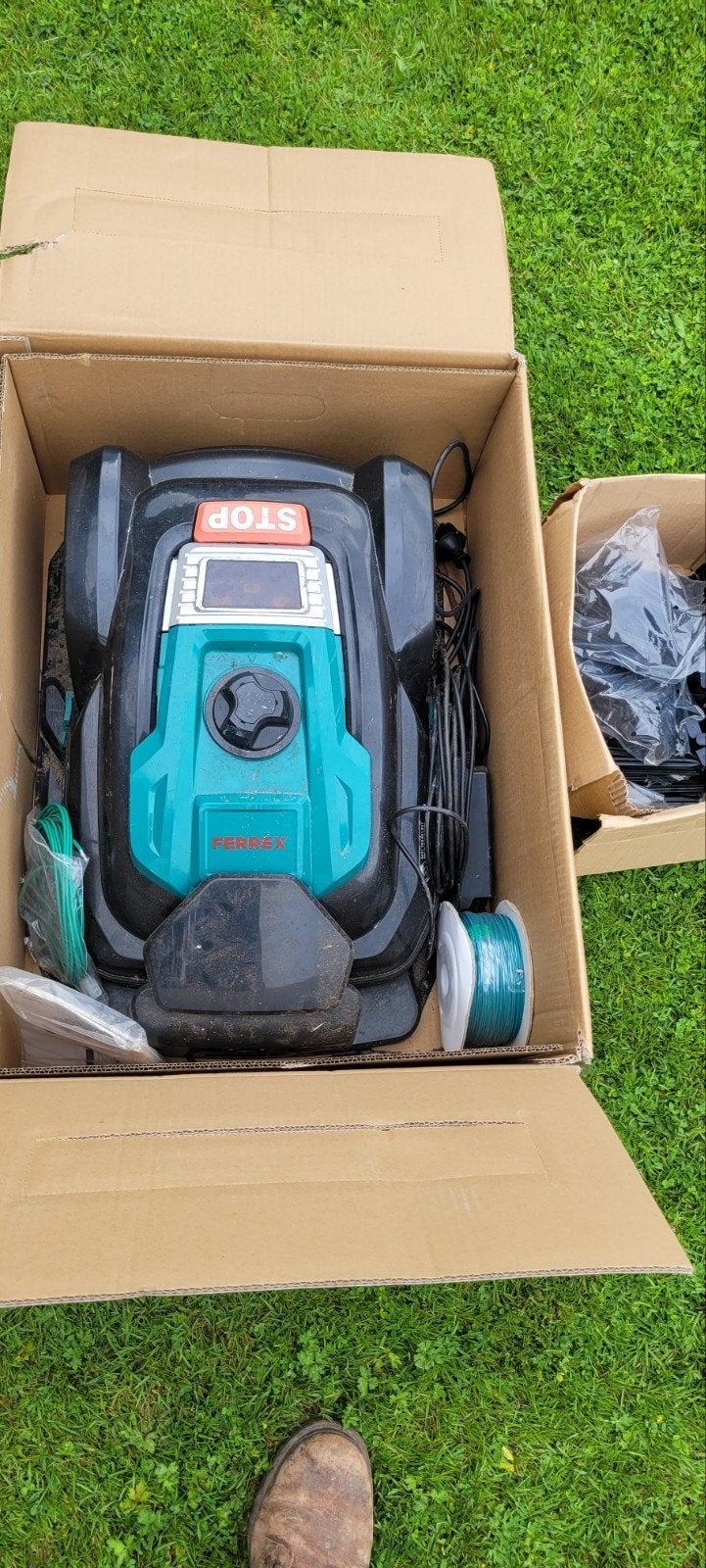 Ferrex Robotmaaier, Tuin en Terras, Ophalen, Gebruikt