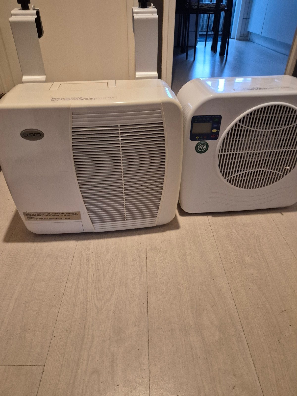 Eurom AC 2401 caravan airco, Ophalen