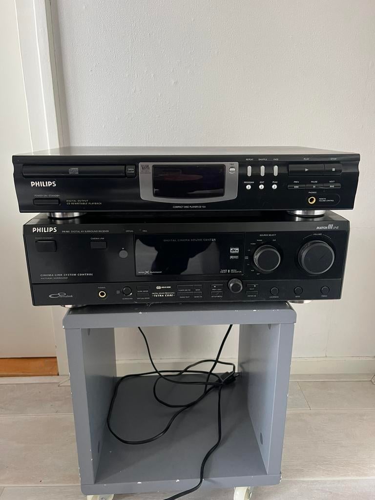 Philips Stereo en DVD speler, Ophalen of Verzenden, Zo goed als nieuw, Philips