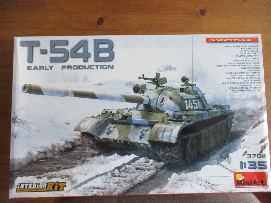 T-54B early production - interior kit (MiniArt 1/35), Hobby en Vrije tijd, Modelbouw | Auto's en Voertuigen, Overige merken, Tank