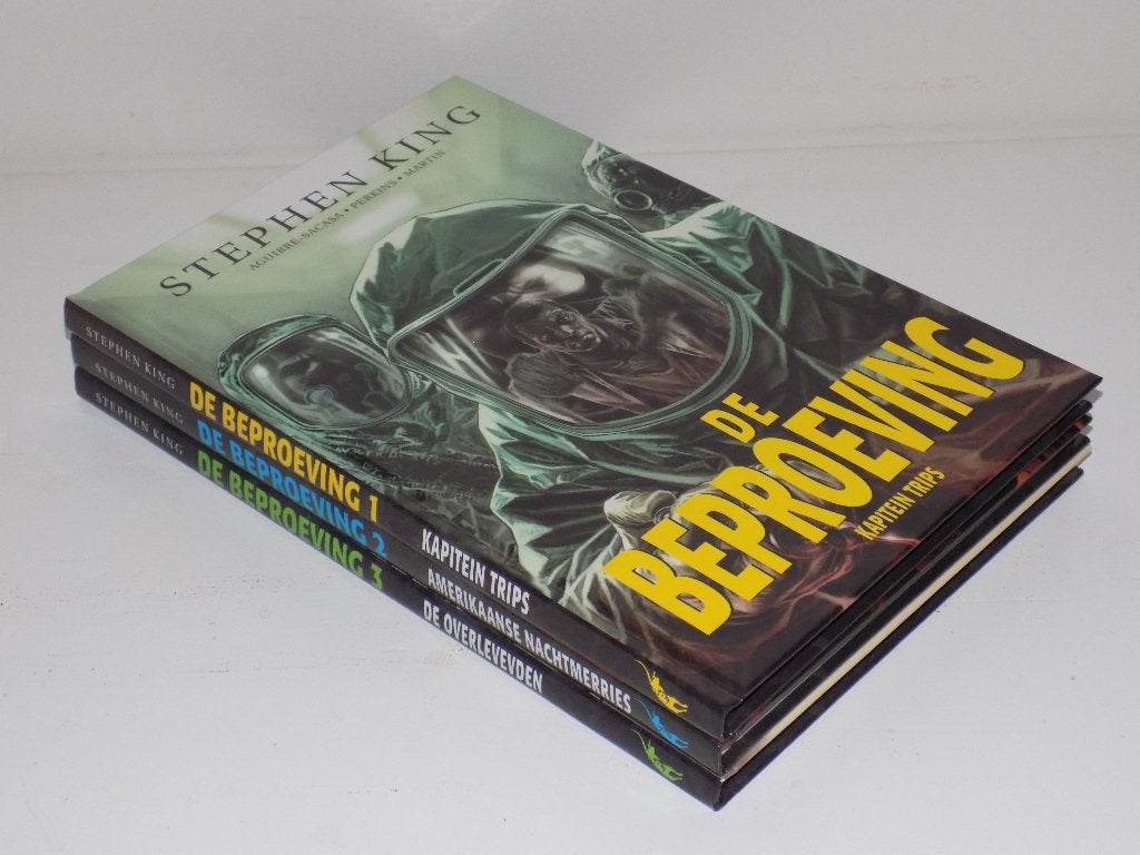 De Beproeving ~ Set hardcovers 1 t/m 3 [Stephen King], Boeken, Meerdere stripboeken, Ophalen of Verzenden, Zo goed als nieuw, Stephen King