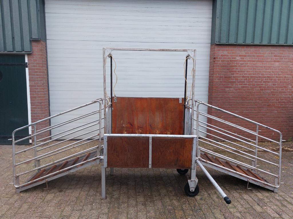 Schapenkantelaar   Schapen behandelwagen, Meerdere dieren, Schaap