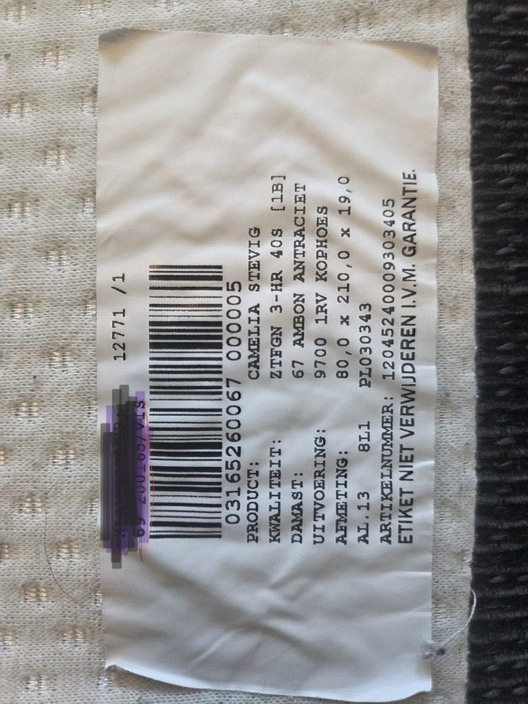 luxe electrische boxsprings, Ophalen, Gebruikt, 210 cm, 80 cm
