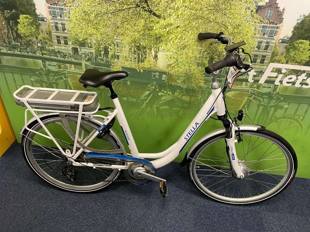 Fietshokje Raaks: Stella Allegra elektrische damesfiets, Niet ingevuld, Niet ingevuld, Ophalen of Verzenden, Zo goed als nieuw