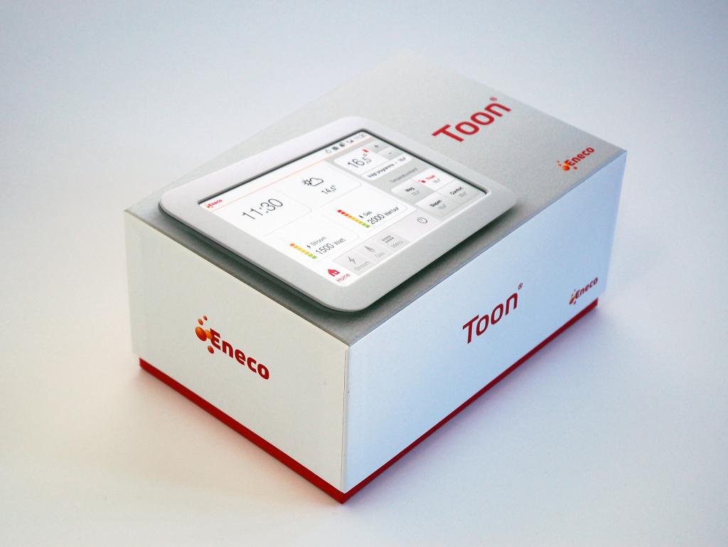 Toon Thermostaat - Nieuw in doos, Doe-het-zelf en Verbouw, Thermostaten, Ophalen of Verzenden, Slimme thermostaat, Nieuw