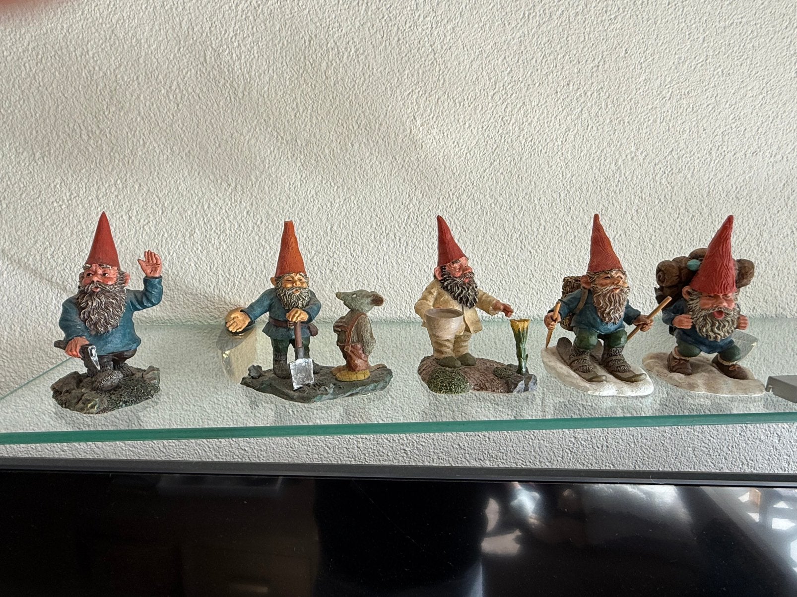 Rien Poortvliet Classic Gnomes verzameling 10 beelden, Ophalen of Verzenden, Zo goed als nieuw, 1:35 tot 1:50