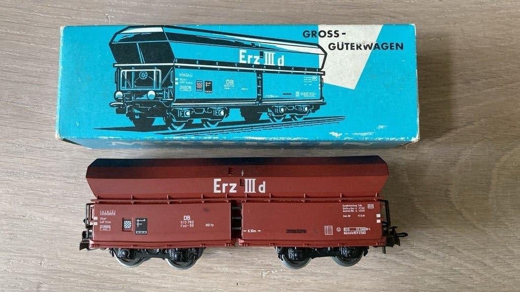 Marklin ho 4624 wagon nieuwstaat, Wisselstroom, Verzenden, Märklin, Nieuw