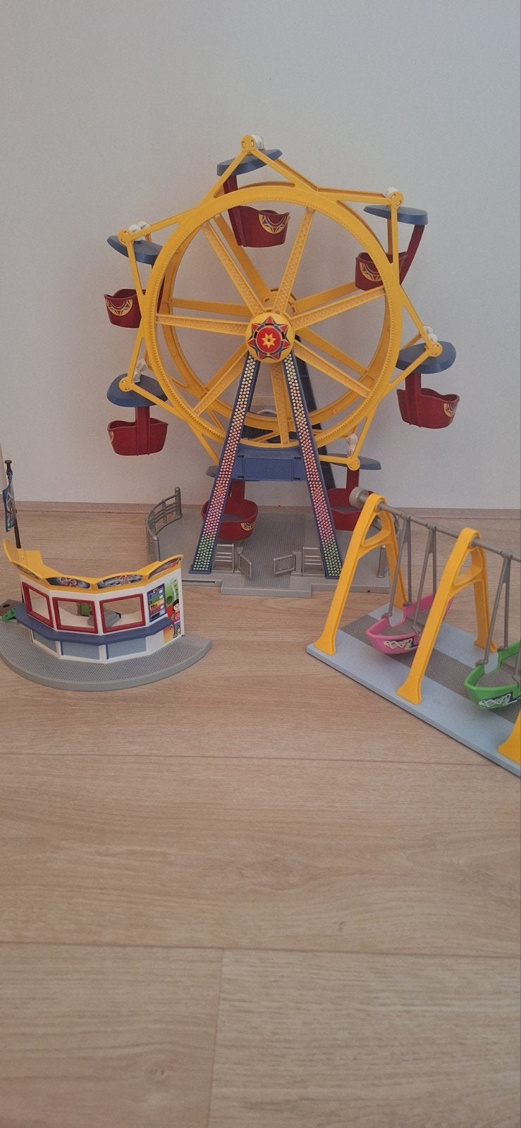 Playmobil Reuzenrad met kassa en schommels (set 5552), Kinderen en Baby's, Complete set, Overige typen, Ophalen of Verzenden, Summer fun