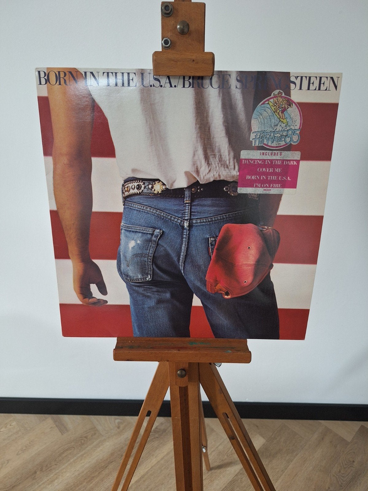 Bruce Springsteen - Born in the U.S.A.(1984) LP - Nieuwstaa, Inclusief insert, 1980 - 1989, Ophalen of Verzenden, Zo goed als nieuw