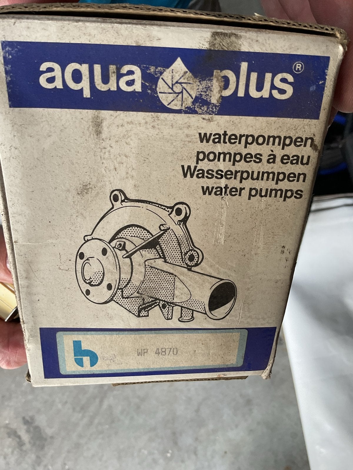 Opel waterpomp PA 512P - Ascona, Omega, Vectra, Kadett, Ophalen, Nieuw, Opel