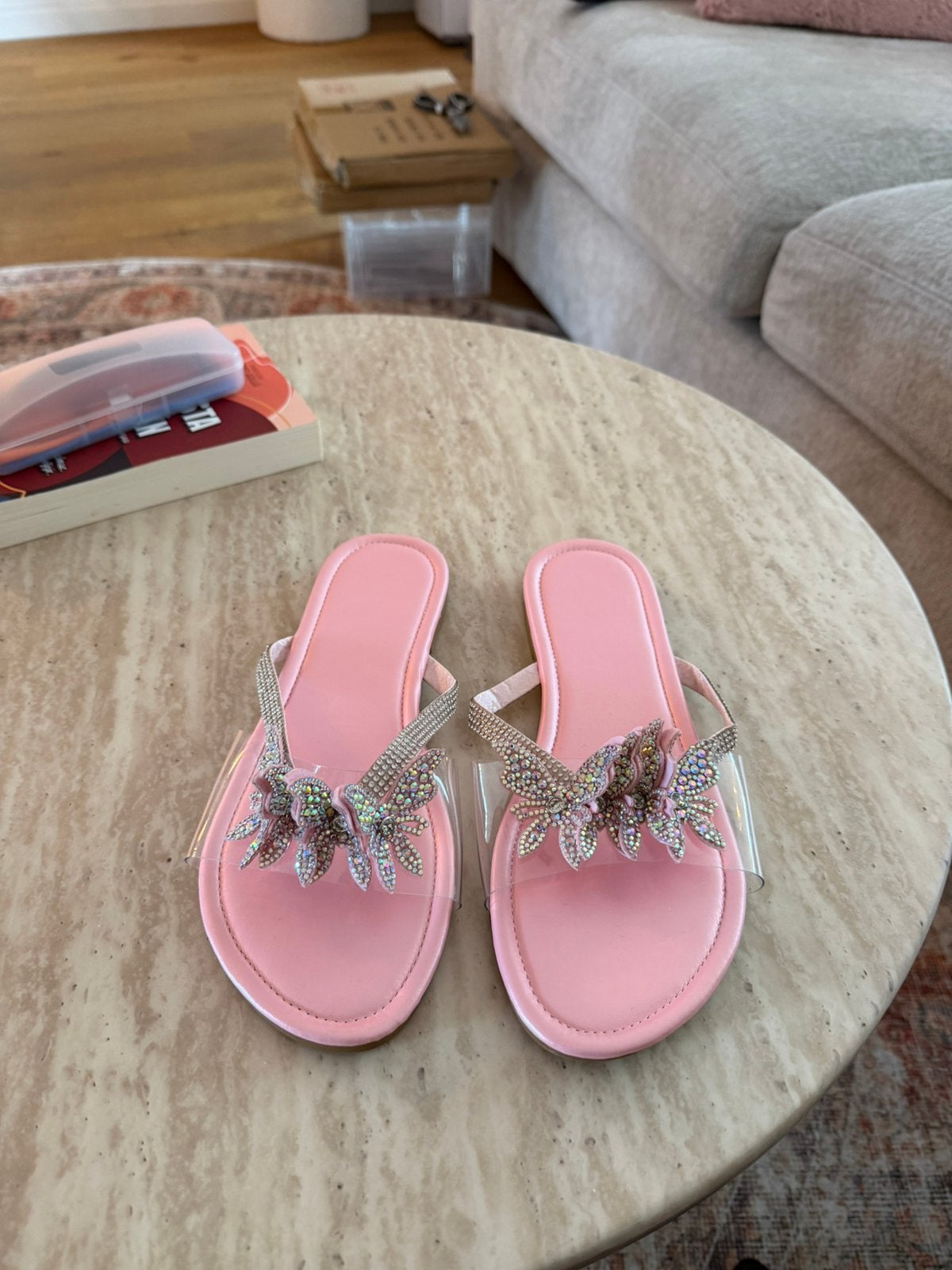 Slippers nieuw maatje 39, Slippers, Nieuw, Ophalen of Verzenden, Roze