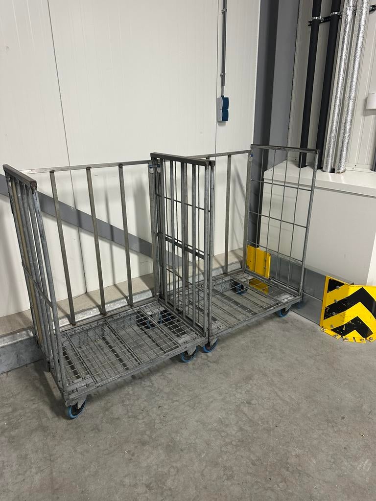 3 heks rolcontainer, 100 liter of meer, Ophalen, Zo goed als nieuw, Transportkar