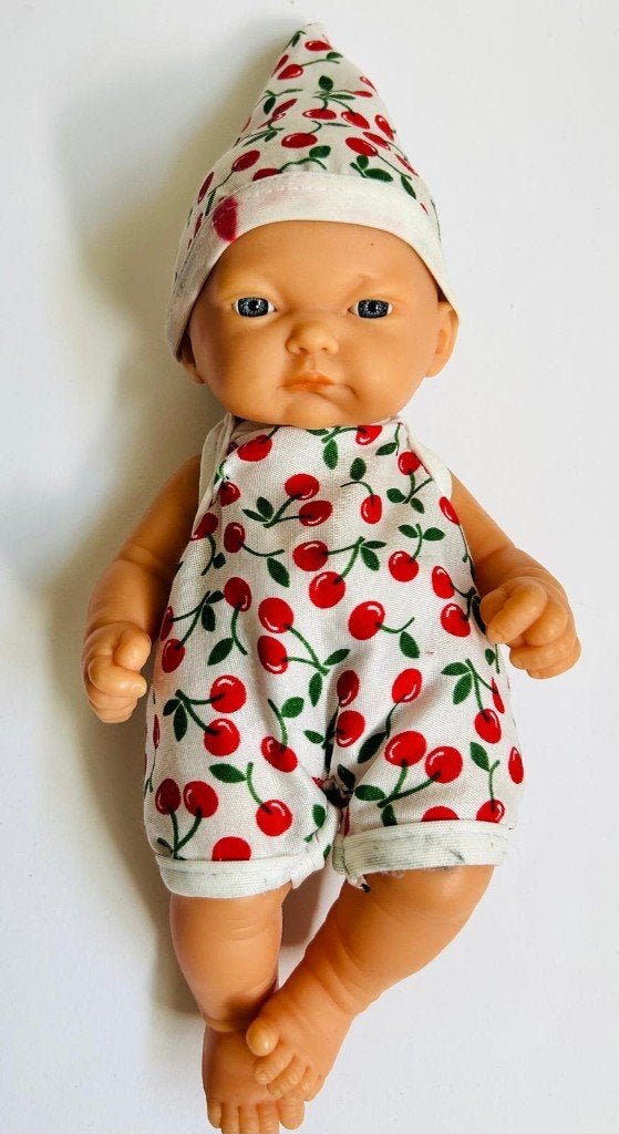 Pasgeboren baby met blauwe ogen, Ophalen of Verzenden, Zo goed als nieuw, Overige typen