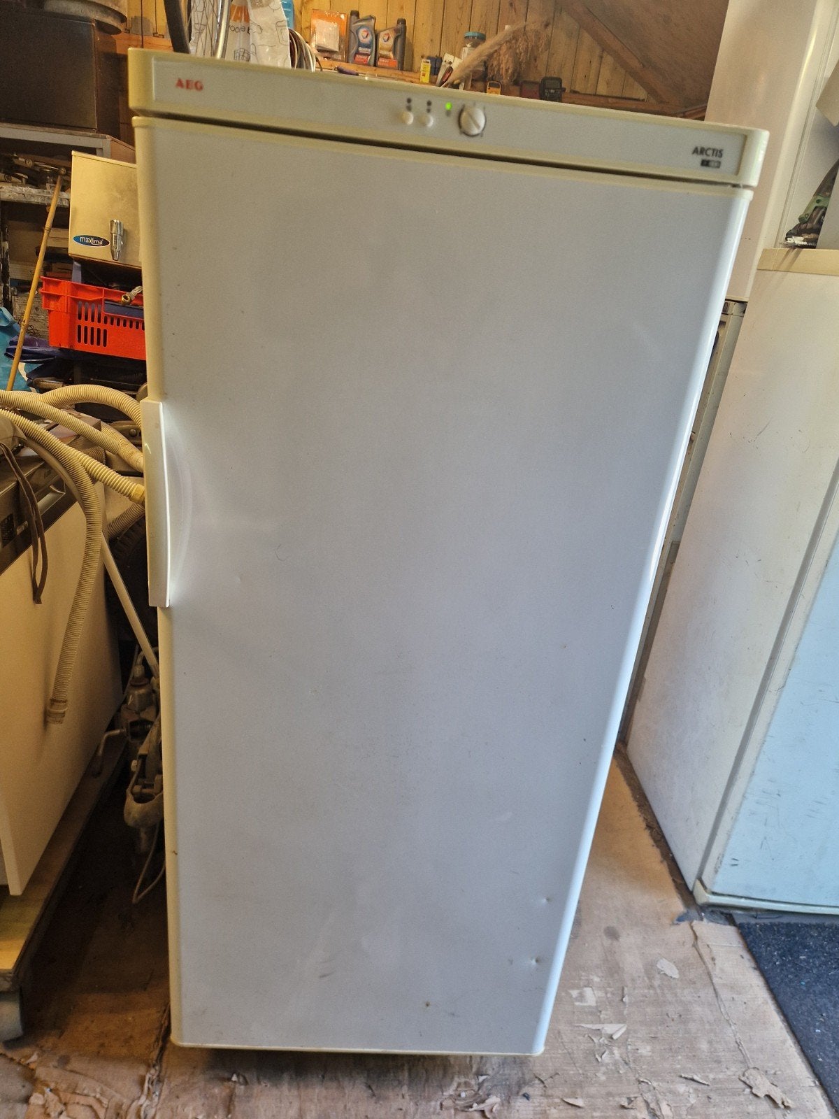 AEG Arctis Vrieskast - Vrijstaand met Maxi-Boxen, Witgoed en Apparatuur, Vriezers en Diepvrieskisten, Gebruikt, Minder dan 60 cm